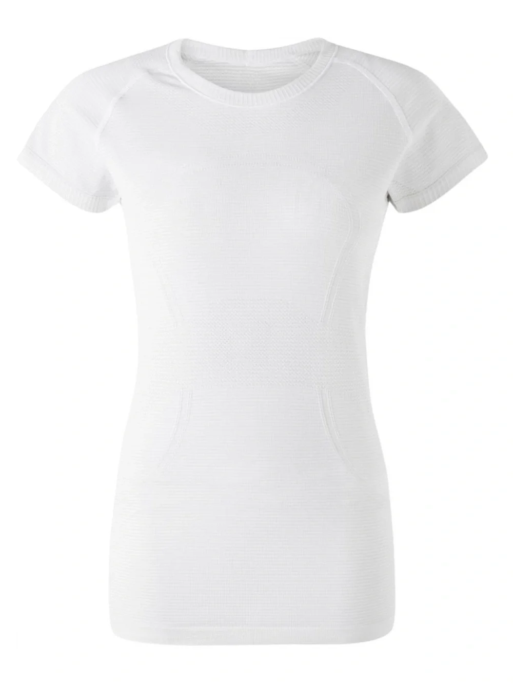 Lululemon Swiftly Tech Short Sleeve Crew - Heathered White